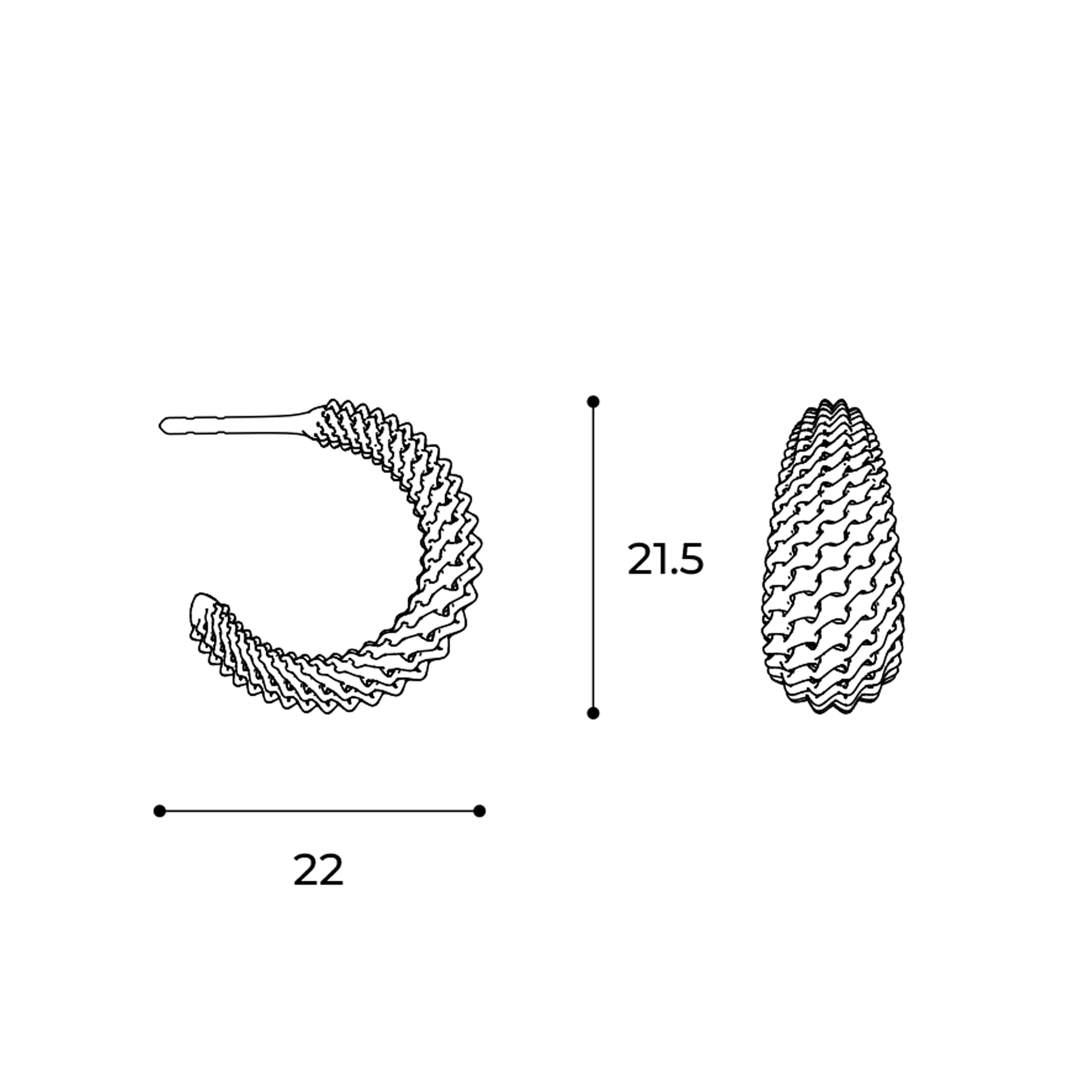 SIAN, product: Emi Earrings (fig. 5)