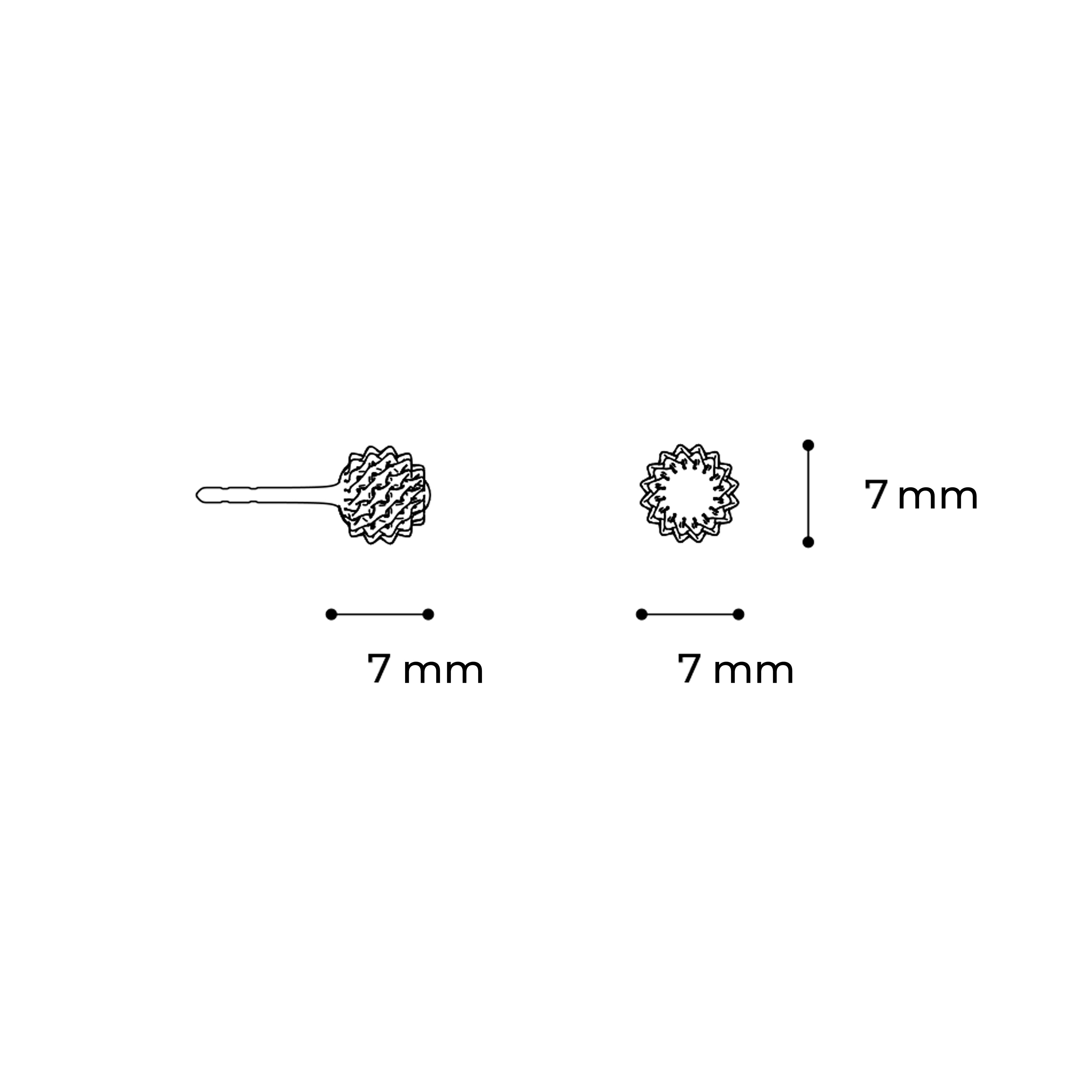 SIAN, product: Neta Studs Small (fig. 4)