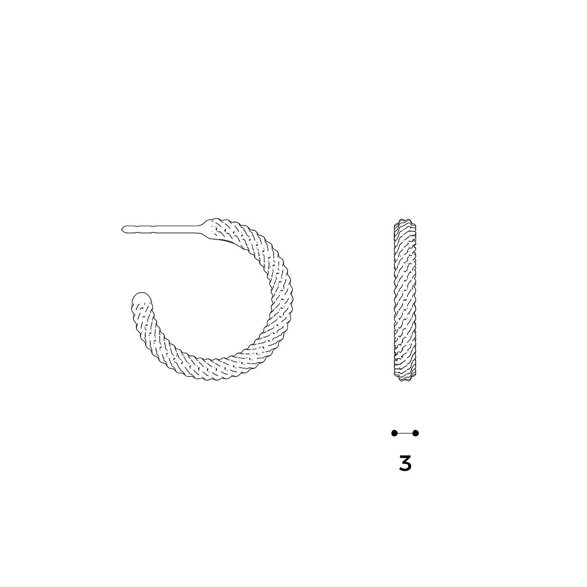 SIAN, product: Nio Earrings Small (fig. 4)